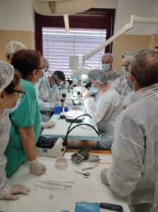 Scientists in the labolatory