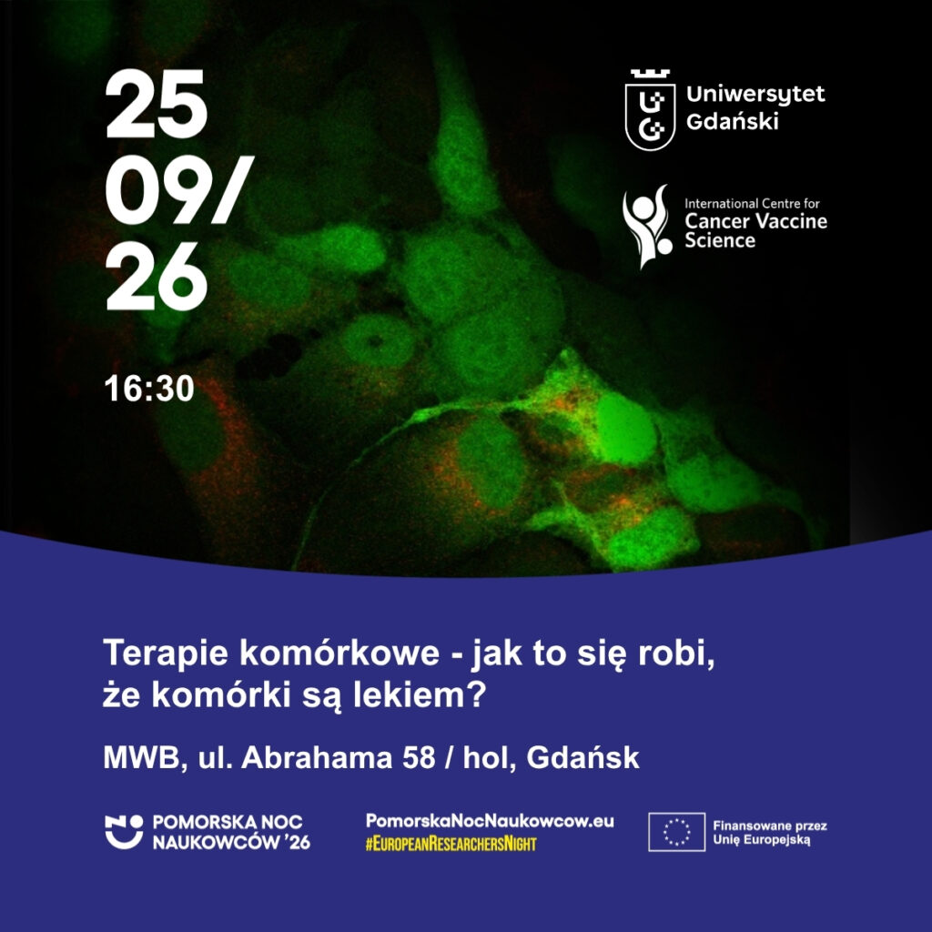 Pomorska Noc Naukowców 2026 - visit our stand!